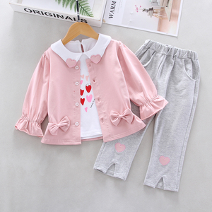 Kids Winter Clothing Sets Baby Clothes Girls Cute Track Coat and <b>Pants</b> Suit of China - Product Image 2