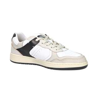 Sneakers da Uomo Bianche e Nere 10Q1, Scarpe Chunky alla Moda per Uso Casual - Product Image 6