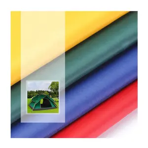 Không thấm nước 210D 100% Polyester Oxford Vải PU lớp phủ vải vải cho túi hành lý lều ngoài trời sử dụng vải