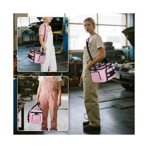 Sac de rangement pour outils de grande taille, durable, pour femmes, avec fond anti-friction, bandoulière et plusieurs poches - Product Image 3