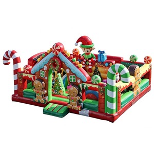 Château gonflable géant commercial à thème Panier d'œufs de Pâques 3D avec toboggan, structure de saut gonflable, château de saut, trampoline - Product Image 2