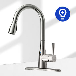 Control de aplicación, grifo de cocina de ahorro de energía sin contacto automático, control de calidad del agua, grifo extraíble para fregadero de cocina - Product Image 2