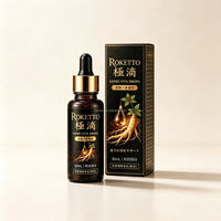 Gouttes liquides de Cistanche + Maca + Ginseng |   Complément alimentaire pour hommes adultes à triple action, ingrédients naturels, extrait à 30%