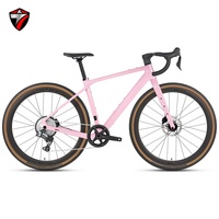 Vélo de Gravel d'Aventure Tout-Terrain Twitter Gravel-X T800 en Carbone 13S avec Freins à Disque Hydrauliques et Câbles Intégrés Sans Fil, Fabrication Personnalisée