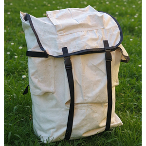 Sac à dos en toile de qualité supérieure, vente en gros, avec option de taille, de couleur et de logo personnalisés - Product Image 5