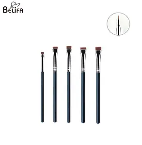 Belifa benutzer definierte Großhandel synthetische breite extra flache Augenbrauen Liner Definer Concealer Make-up präzise Eyeliner Augenbrauen Pinsel