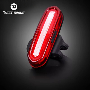 ไฟท้ายจักรยานแบบชาร์จไฟได้6โหมด USB ไฟที่ปลอดภัยกันน้ำสำหรับจักรยาน - Product Image 2