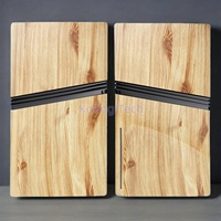 Couvercle en Grain de bois compatible avec PS5 Pro Console Disc Edition remplacement façade plaque arrière coque peau pour PS5 Pro Console