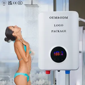 Whole house mini shower in china 4500w instant hot thailand electric tankless water heater