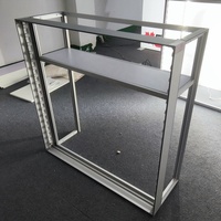 PROMO2DISPLAY Boîte à lumière SEG portable, rectangulaire, pliable, présentoir pour salon professionnel, comptoir d'exposition, facile à assembler, fabriqué dans le Jiangsu