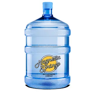 חצי אוטומטי מכונת דפוס מכת פלסטיק בקבוק מים מינרליים בקבוק נושבת לחיות מחמד 20 ליטר