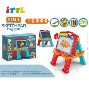 ชุดกระดานวาดรูปแบบโต้ตอบสำหรับเด็กของเล่นพัฒนาการอัจฉริยะแบบ2อิน1สำหรับเด็กปฐมวัย - Product Image 4