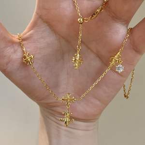 Conjunto de Collar y Aretes de Plata Pura S925 con Diseño de Gota de Agua Dinámica y Diamantes, Joyería de Lujo de Alta Gama con Sensación Ligera - Product Image 4