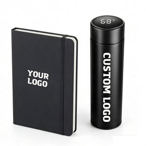 Wholesale Custom Print Business Logo Notebook Journal PU Leather Notepad Promo Gift Notebooks - Product Image 1