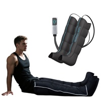 Drainage lymphatique musculaire Pressothérapie Pieds fatigués pour améliorer la circulation Récupération Masseur de jambes Bottes de compression d'air