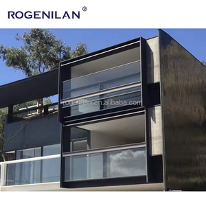 Ascenseur électrique intelligent moderne alliage d'aluminium fenêtre en <span class=keywords><strong>verre</strong></span> trempé à <span class=keywords><strong>double</strong></span> paroi isolation phonique balcon vertical suspendu - Product Image 2