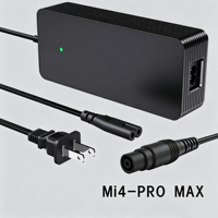 54.6V 2A Elektrikli Bisiklet Scooter Şarj Cihazı Xiaomi 5 Max 4 Pro Plus, 4 Pro Max Segway-Ninebot F3 D, F3 Pro D için (Toptan Fiyat)
