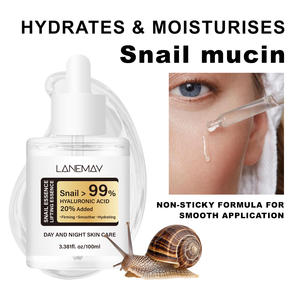 Produits de beauté de marque privée Anti-âge réduire les rides tache de rousseur escargot mucine <span class=keywords><strong>99</strong></span>% sécrétion Filtrat Essence de Corée du Sud - Product Image 3