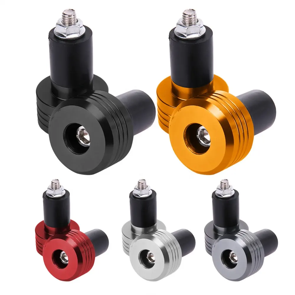 7/8 "Motorrad Lenker End gewichte 22mm Stecker Lenker enden Kappen für Stangen ende Motorrad