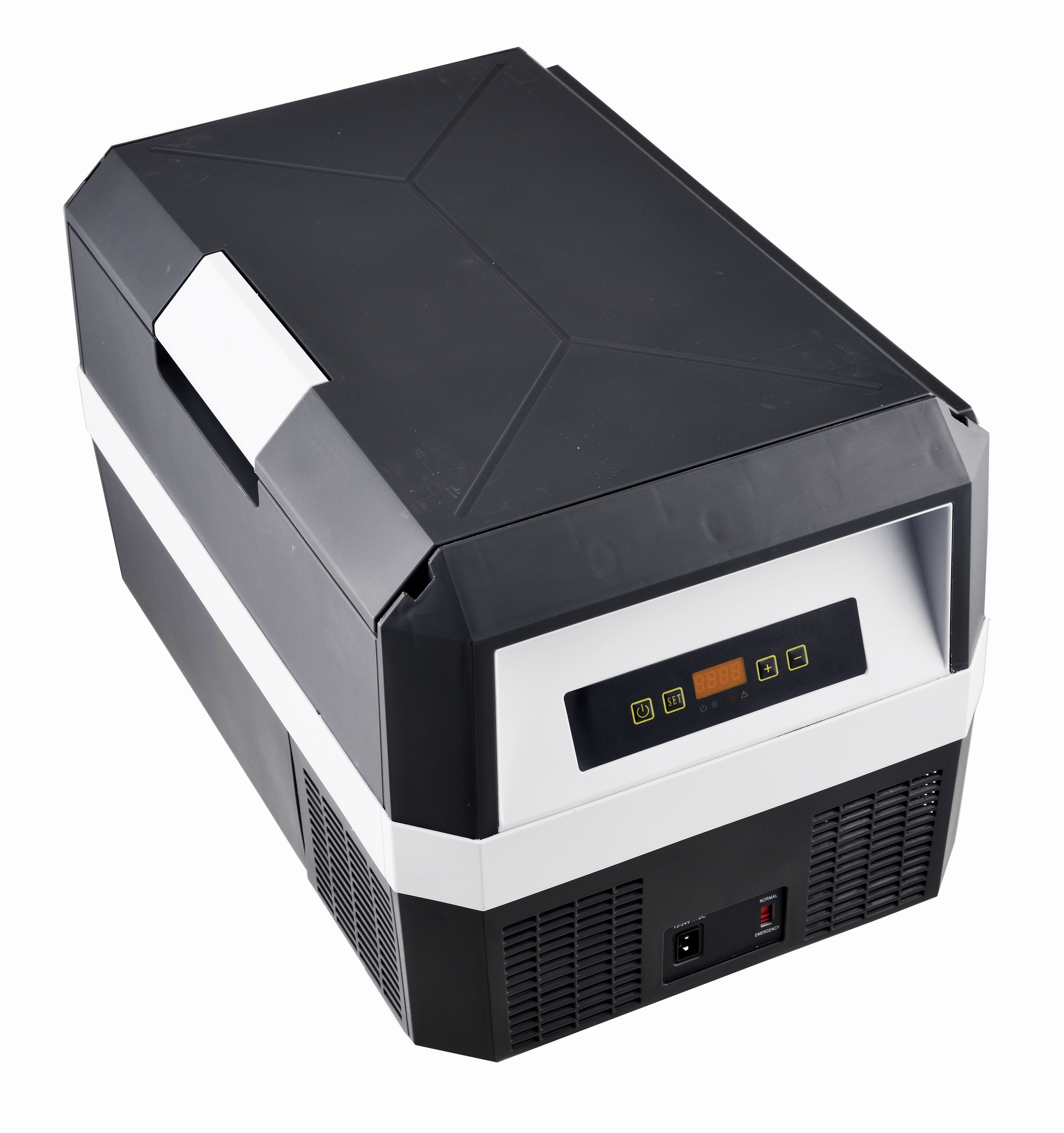 Портативный компрессор постоянного тока для кемпинга, автомобильный холодильник, мини-морозильник, холодильник для уличных фургонов, 25 л, 12 В, 24 В