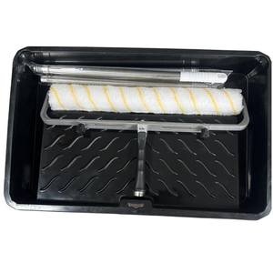 Rullo <span class=keywords><strong>per</strong></span> Pittura Acrilica con Striscia Blu da 18 Pollici (460mm), Copertura in Acrilico con Pelo Medio da 11mm, Ricambio <span class=keywords><strong>per</strong></span> Rullo da Pittura Murale <span class=keywords><strong>per</strong></span> Pittori Professionisti - Product Image 5
