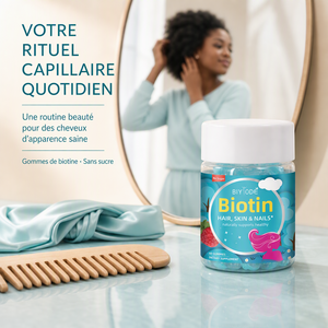 BIYODE Gomme di Biotina per Capelli, Pelle e Unghie, Integratore per il Benessere, Molto Popolari, Disponibili, MOQ Basso, Vendita all'Ingrosso Diretta dalla Fabbrica - Product Image 6