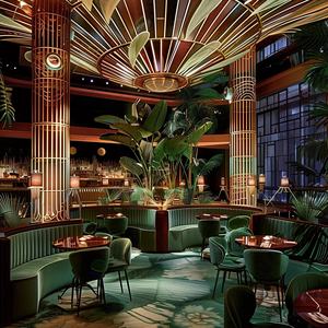 مقهى فاخر حديث مقهى غرفة عشاء ملهى ليلي فندق أريكة منحنية - Product Image 1