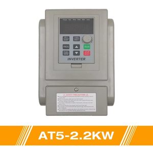 NICGQMQR VFD ตัวแปลงความถี่ 2.2KW 1P 110V อินพุต 3P 220V เอาต์พุต XSY-AT5 - Product Image 2