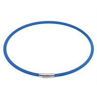 Thérapie magnétique anti-fatigue exercice anti-rayonnement Énergie ionique négative Chaîne en titane Soins de santé Collier d'alimentation