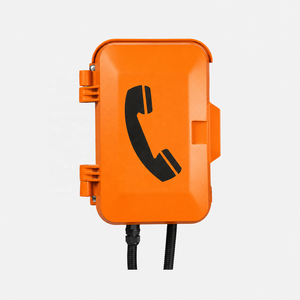 Téléphone analogique de <span class=keywords><strong>chantier</strong></span>, résistant aux intempéries, pour environnements de travail difficiles, outil d'appel fiable et robuste - Product Image 2