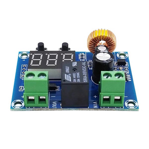XH-M609 Dc Voltage Protection Module 6-60V Under Voltage Cut Off <b>Relay</b> With Digital Display Screw Terminal - Product Image 1