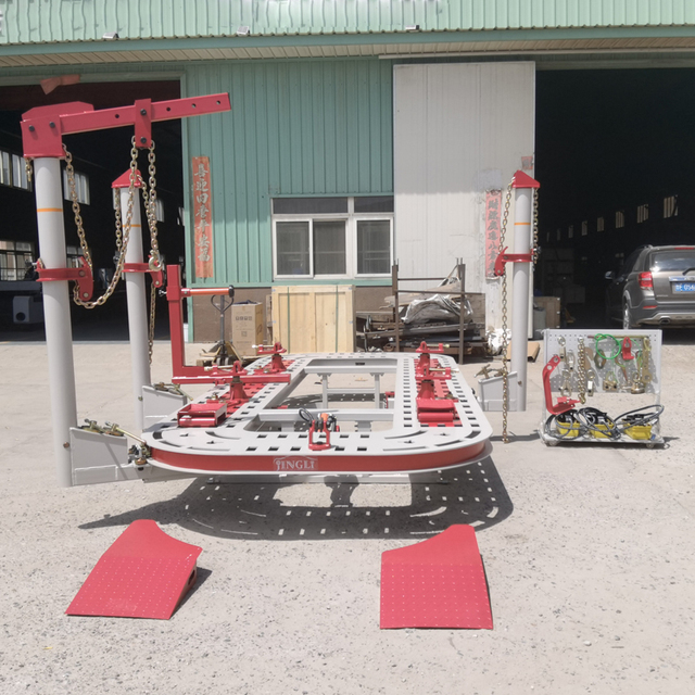 CE Certified Auto Body Repair Equipment O Liner Car Frame Bench Chassis Straightener Pulling Machine for Shop Use