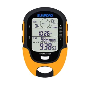 Anti-lost outdoor mountain bike GPS car computer navigation coordinate positioning electronic clock electronic compass