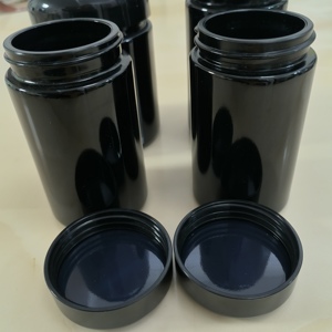 Rond Grand Pot de Rangement en Verre pour Herbes, Étanche et Étanche à l'Air, Violet, Violet Foncé, 100ml, 150ml, 200ml, 250ml, 500ml - Product Image 4