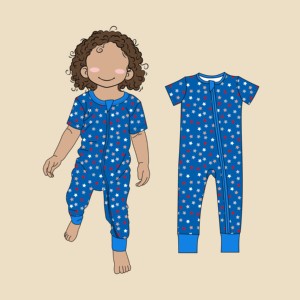 Qingli ODM Fabbrica Personalizzata Senza Tariffe Stampa Personalizzata Ice Sucker 2026 Nuovo Ingrosso Maglietta a Maniche Corte in Bambù per Bambini con Zip - Product Image 6