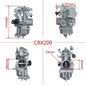 طقم كاربراتير جديد عالي الأداء لمحركات الدراجات النارية هوندا CBX200S NX200 XR200R XR250R XL250RE XLR250 XL250 - Product Image 6