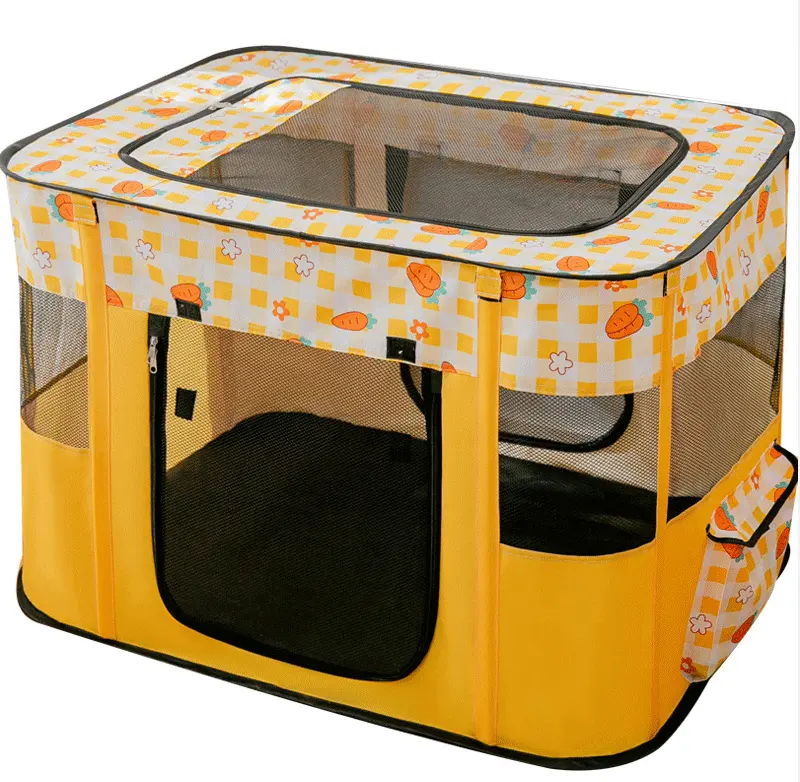 Box per animali domestici all'ingrosso, box per cani pieghevole, tenda per canile per esercizi per cuccioli, cani, gatti, conigli, ideale per viaggi all'aperto al coperto