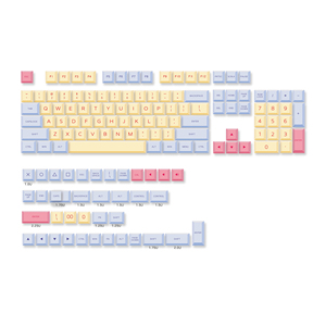 Royal Kludge 61 68 87 104 key gamers 3d sublimazione gelato multicolore vuoto meccanico sa tastiera tkl set di tasti - Product Image 6