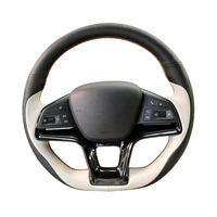 Housse de volant en cuir microfibre cousue à la main pour BYD Atto 3 Shark 6 Seal 5 Sealion 5/8 Leopard Han L DM-i