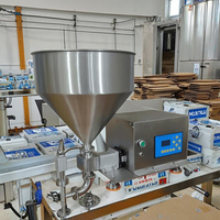 Songtsam Pneumatique Pâte Liquide Remplissage Chauffage Machine Savon Remplisseur 30L Trémie le Meilleur Produit Impor