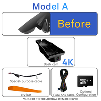 Caméra embarquée pour Hyundai Sonata 4G, avant 2K, arrière 1080p, ajustement personnalisé 2024-2026, enregistrement en boucle, vision nocturne, enregistreur vidéo Plug&Play