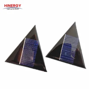 Painel solar triangular 6v 120ma
