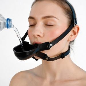 Arnés BDSM para Adultos, Mordaza con Entrada de Agua, Mordaza Gay, Restricción, Bondage, Mordaza Bucal, Juego Erótico para Parejas, Producto SM, Juguetes Sexuales - Product Image 1