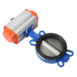 Cilindro Neumático con Abrazadera de Hierro Fundido, Sellado Suave, Industrial, de Línea Central - Product Image 2
