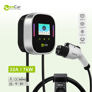 Estación de Carga para Vehículos Eléctricos ZenCar 32A 7kW GB/T Wallbox Nivel 3 con Wifi, APP, Control Remoto OCPP, <span class=keywords><strong>Cargador</strong></span> para Vehículos Eléctricos Chinos - Product Image 1