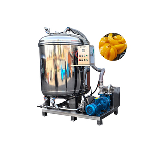 Jarabe de caramelo al vacío industrial, cocina de azúcar, albaricoque confitado, máquina de olla de tanque de inmersión para derretir frutas - Product Image 1