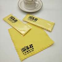 Chiffon de nettoyage pour lunettes en microfibre personnalisé pour le nettoyage des lentilles et des écrans de téléphone