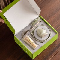 Ensemble de bols à matcha en céramique Dingyue, ensemble de bols à matcha faits à la main, accessoires à matcha, ensemble de matcha avec étiquette privée, accessoires à matcha