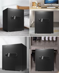 אינטרנט אלחוטי ביטחון גדול תיבת כספת משרד תכשיטים גדולים תיבת בטיחות כסף מפתח בית מלון - Product Image 6