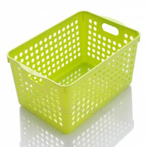 Cesto portaoggetti profondo verde Inomata - Product Image 1